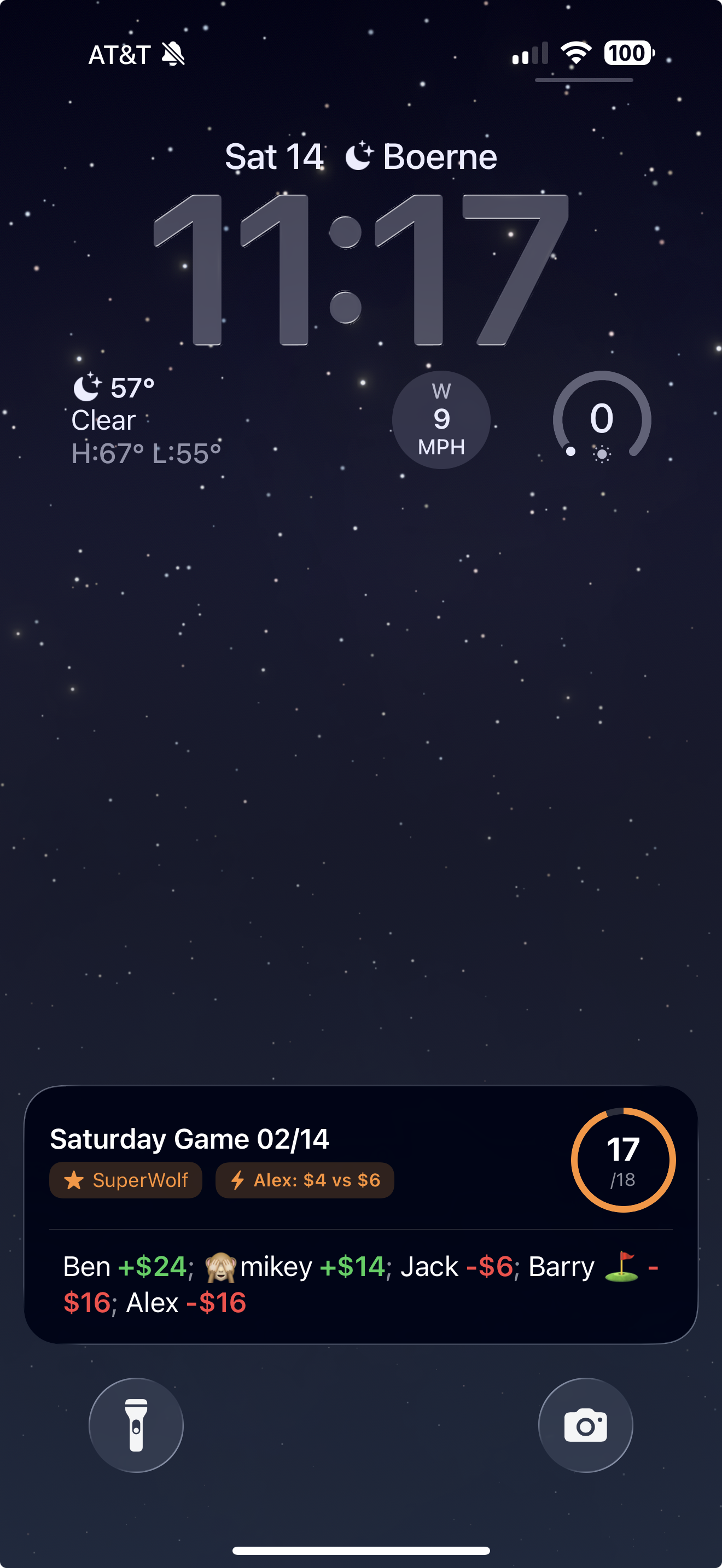 Live Activity on lock screen